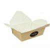 Foodbox small bruin wit