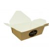 Foodbox small bio bruin wit